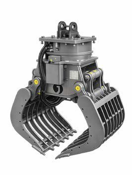 BYG JGH rotating demolition grapple