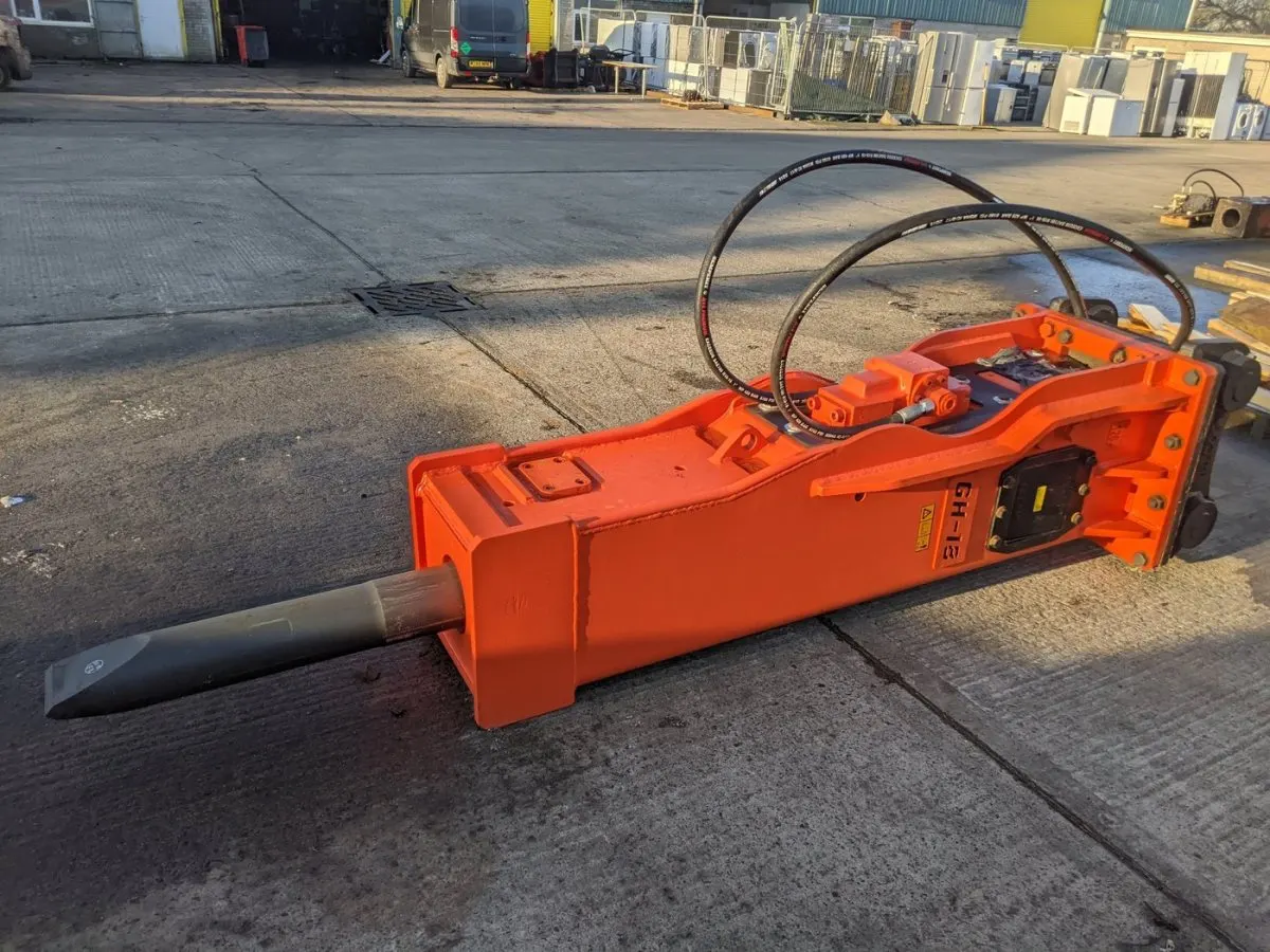 Breaker stripped down in the Ballyclare workshop