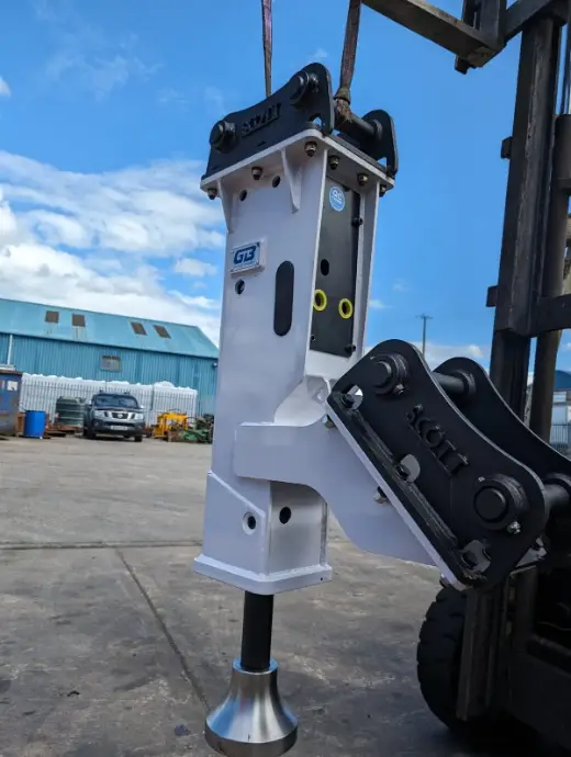New breaker with headstock ready for fitting