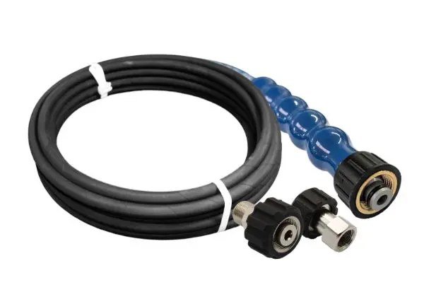 Jet wash hose and fittings